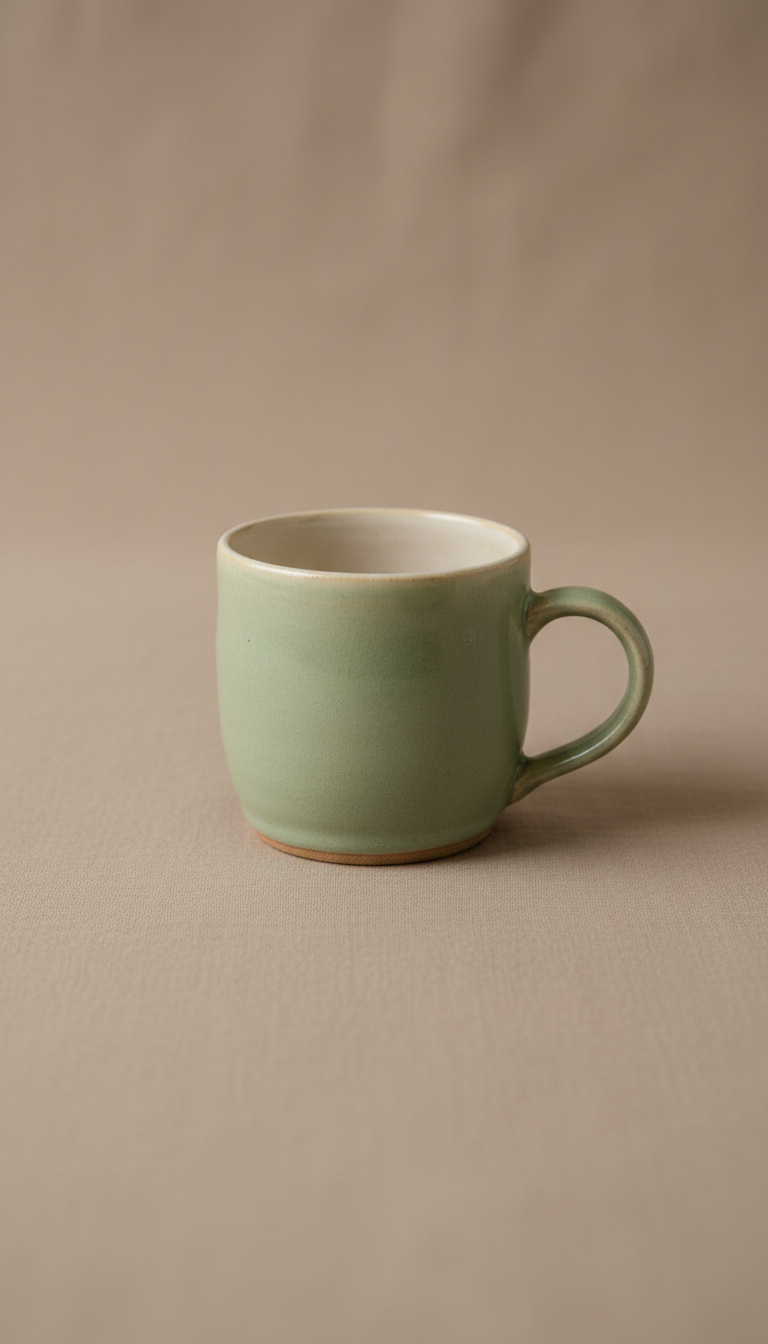 Sage Green Ceramic Mug